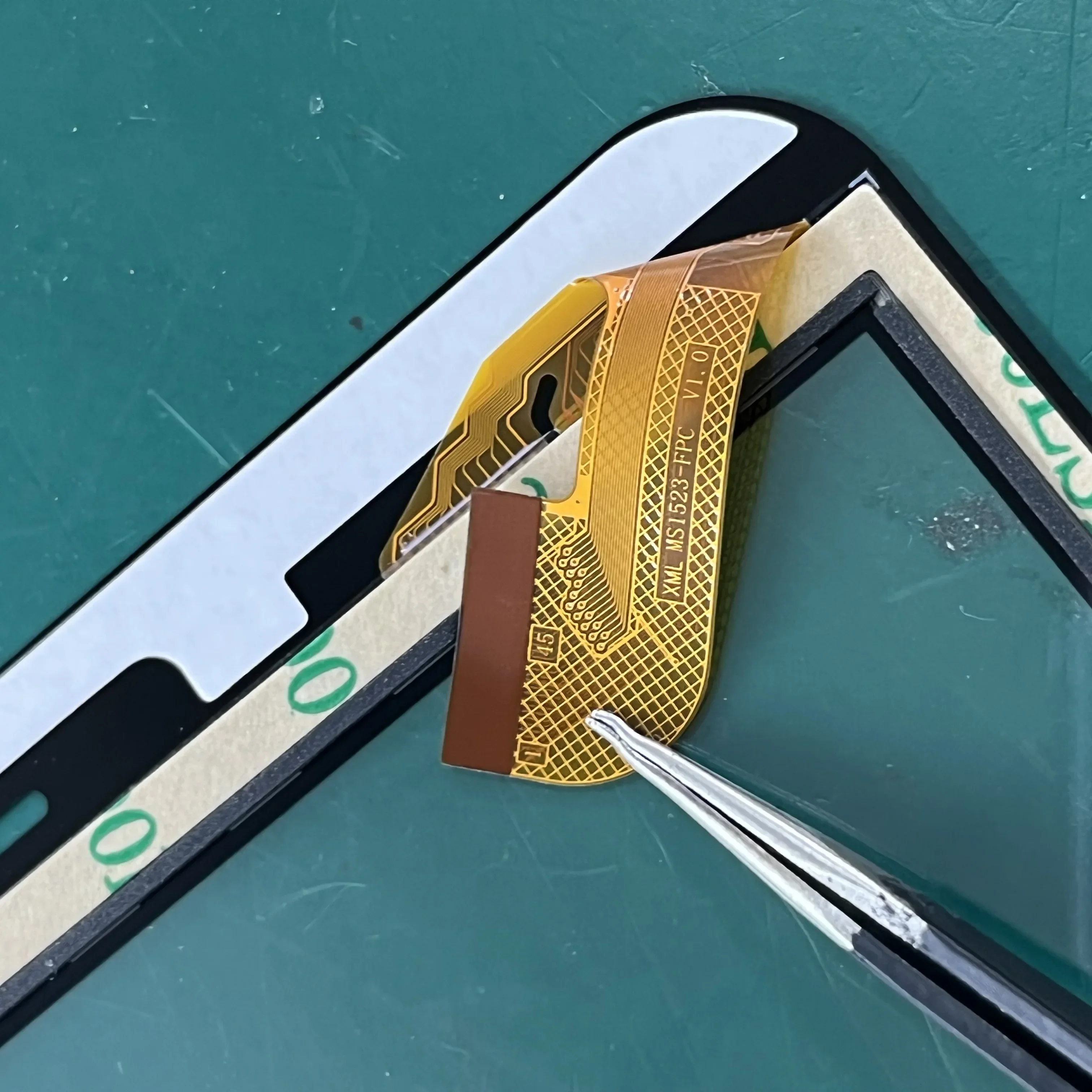 New Touch Screen P/N XML MS1523-FPC V1.0 Tablet Touch Panel Digitizer MS1523-FPC V1.0 Kids PC Touch Sensor Digitizer Replacement