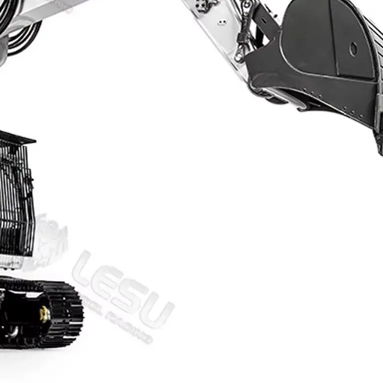 

1/14 LESU AOUE 945 3 Arm RC Hydraulic Excavator Metal KIT Digger Radio Control Construction KIT Vehicles Truck Car