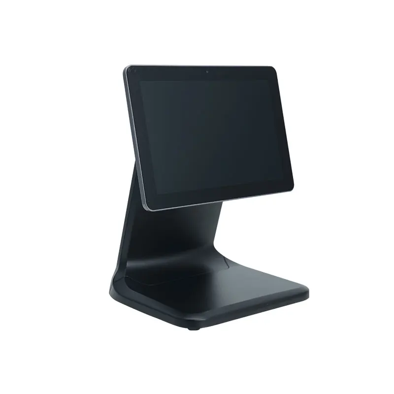 

Aluminum Alloy Monitor Stand with Desktop Organizer for Touchscreen All-in-One PC