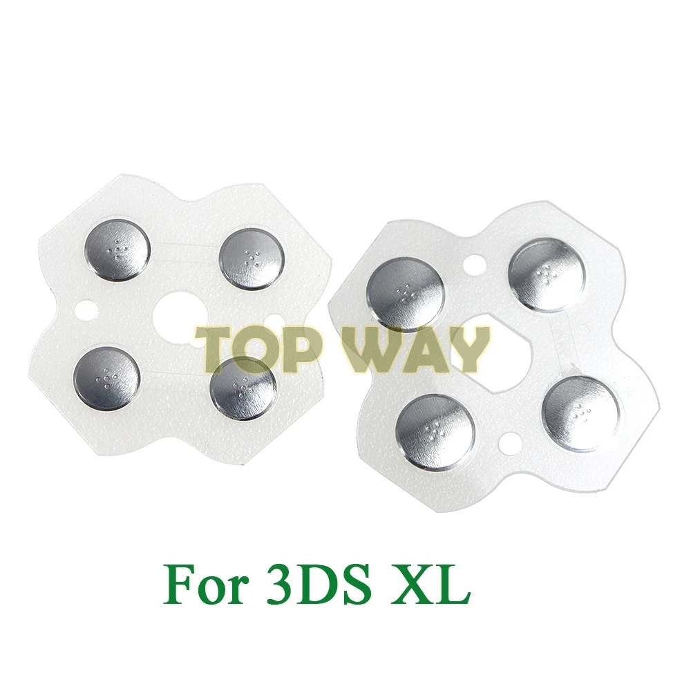 

300PCS For 3DSXL 3DSLL 3DS XL LL Controller D Pads Metal Dome Snap PCB board D-Pad button Conductive fIlm