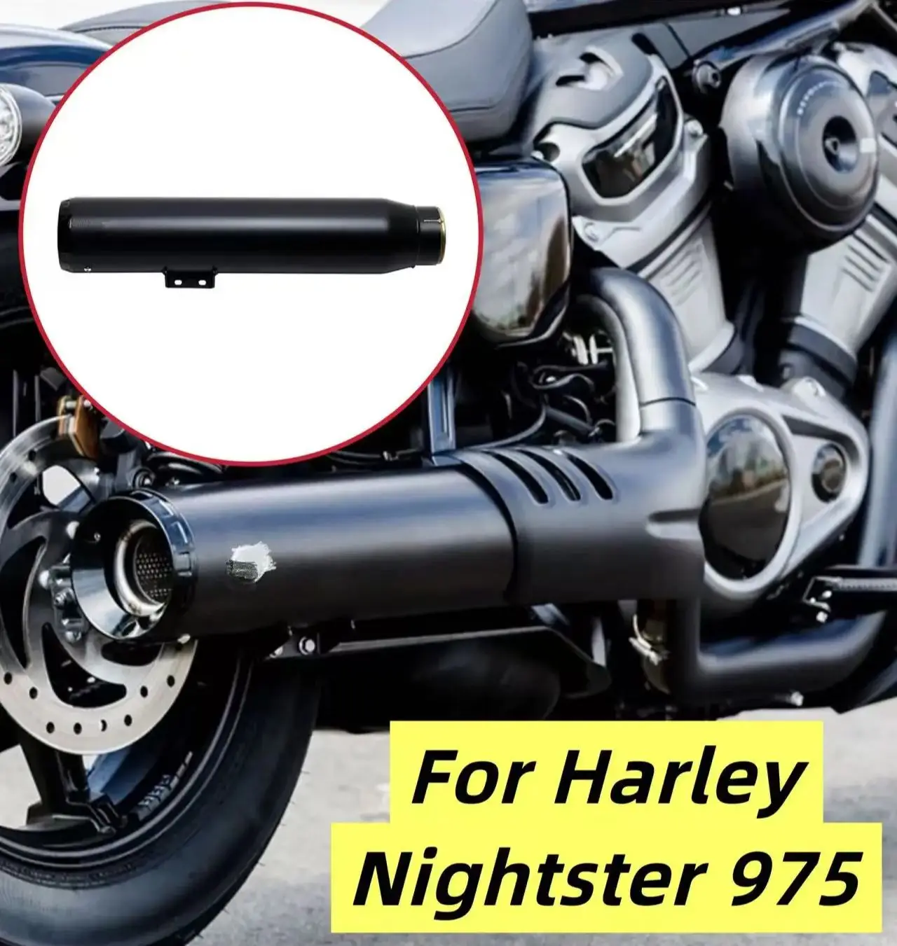 

For Harley Nightster 975 Motorcycle Exhaust System Muffler Pipe For RH975 RH975S Nightster 975 Special RH 975 Accessories Parts