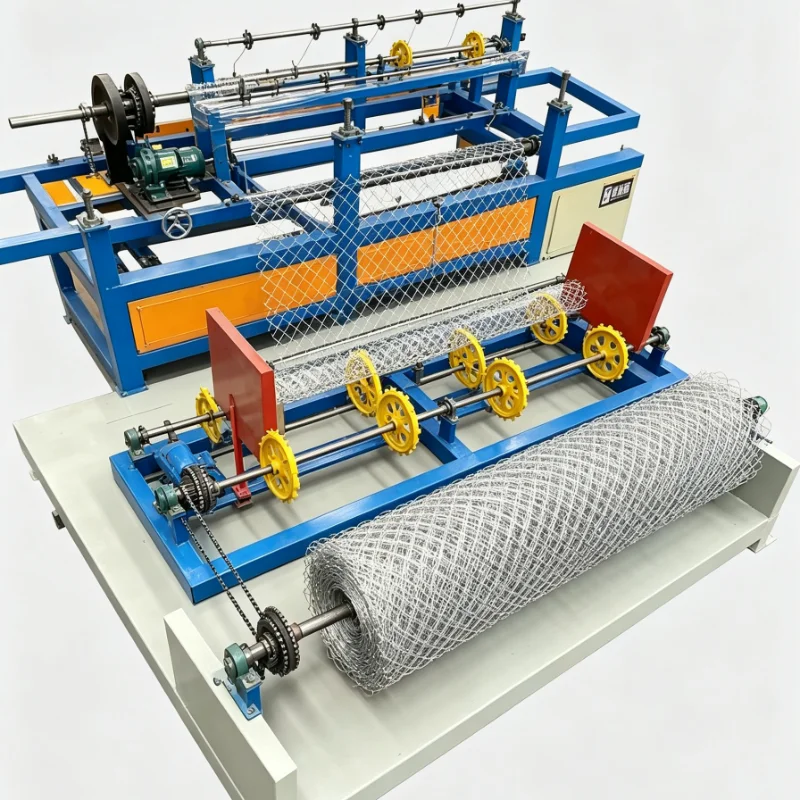 Customized Wire Mesh Welding Machine Fully Automatic High Speed Steel Wire Netting Weaver For Industrial Use