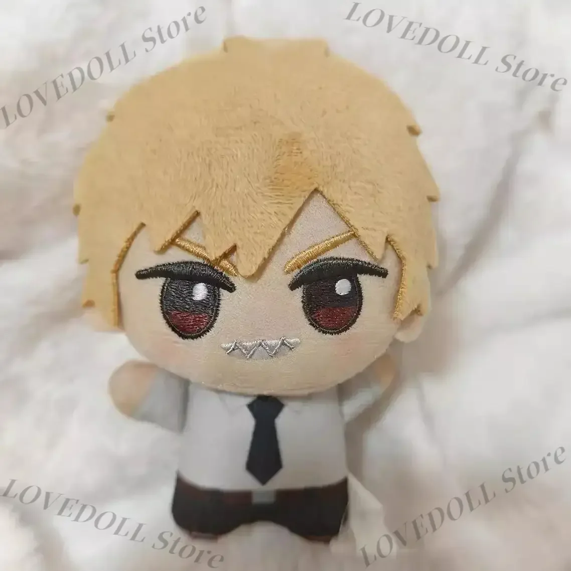 

Cute Chainsaw Man Reze Denji Cosplay Anime Plush Stuffed Doll Figure Idol Pendant Keychain Mascot Christmas Plushie Toys Gift