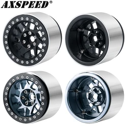 AXSPEED 2.2 kołpak Beadlock centrum 45mm szerokość dla 1/10 samochód zdalnie sterowany RC oś samochodu RBX10 AXI03005 części zamienne