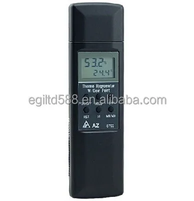 AZ-8703 Digital PortableTemperature Meter Hygrometer Dew point Tester Psychrometer