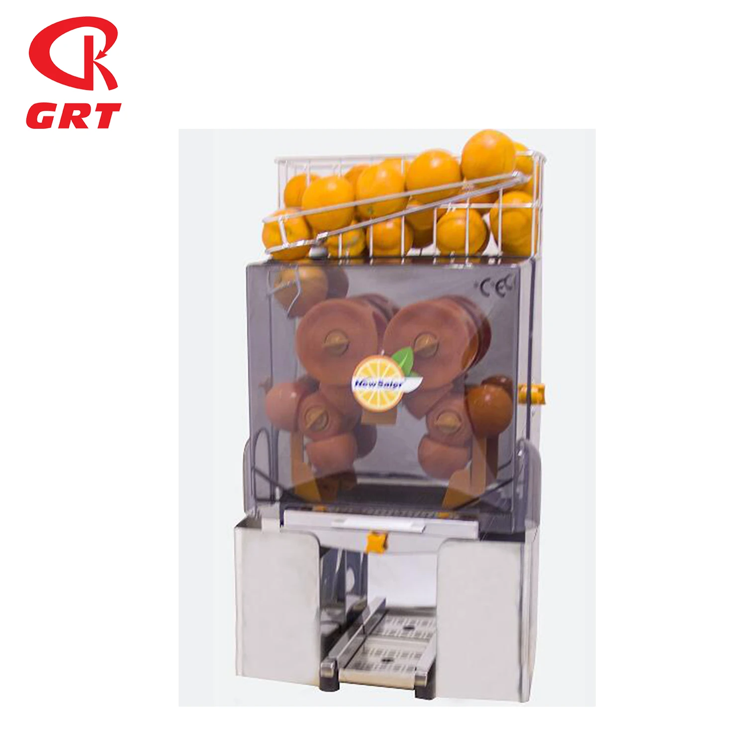 2000E-1 Commercial Stainless Steel Automatic Orange Squeezer Lemon Juicer Pomegranate Squeezer