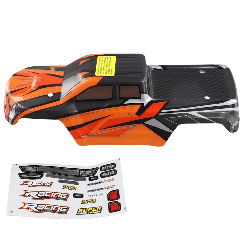 AS95-2X для HBX 16889 16889A 16890 16890A SG1601 SG1602 Корпус кузова автомобиля на радиоуправлении и наклейка B004-INV 1/16 Запчасти для радиоуправляемого автомобиля C