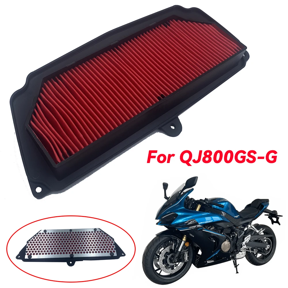 Motorcycle Replacement Engine Air Intake Filter Cleaner QJ800GS Air Filter Element For QJMOTOR QJ800GS-G QJ800