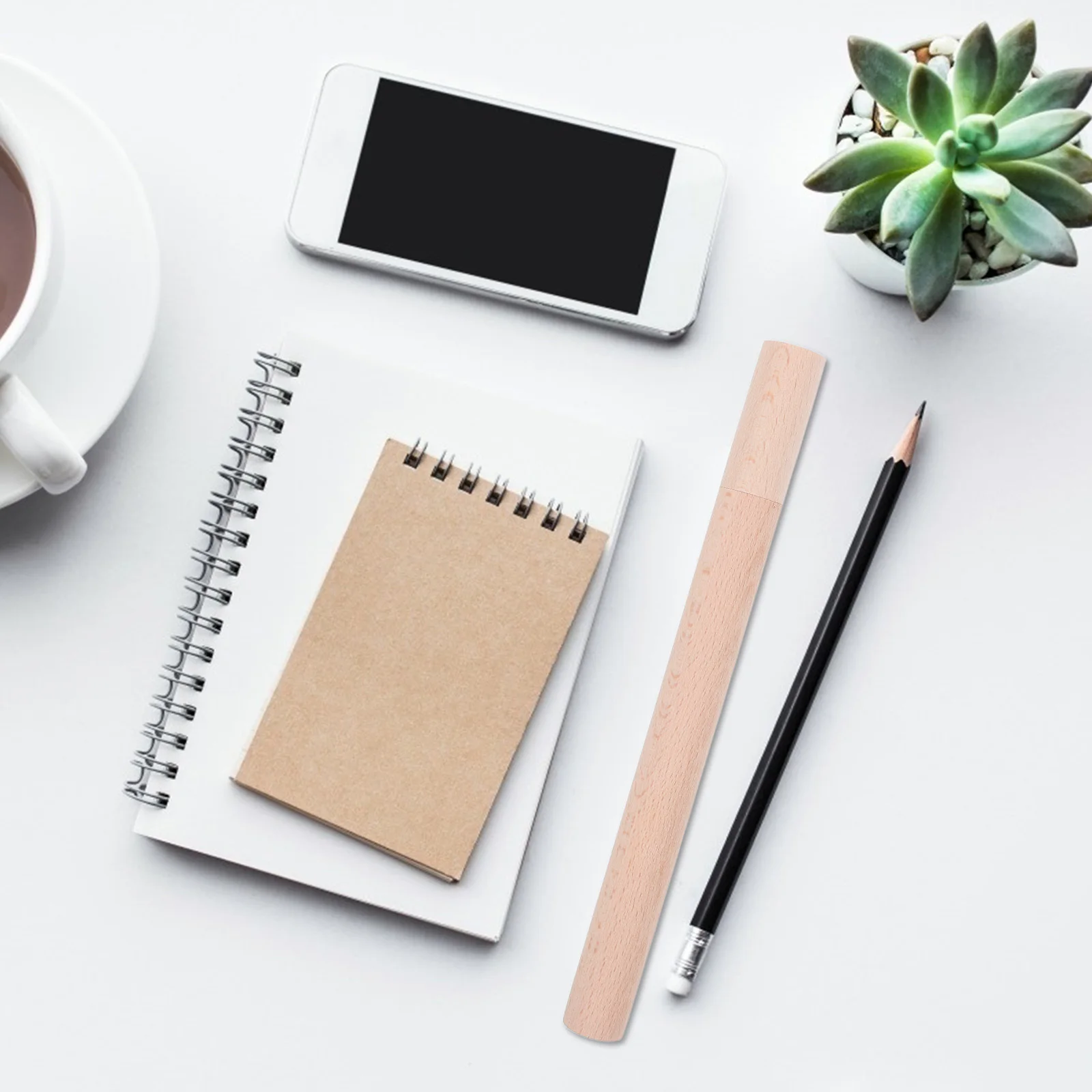 Wood Cylindrical Mailing Tube for Documents Poster Storage Blueprints Artwork Protection Shipping Document Holder