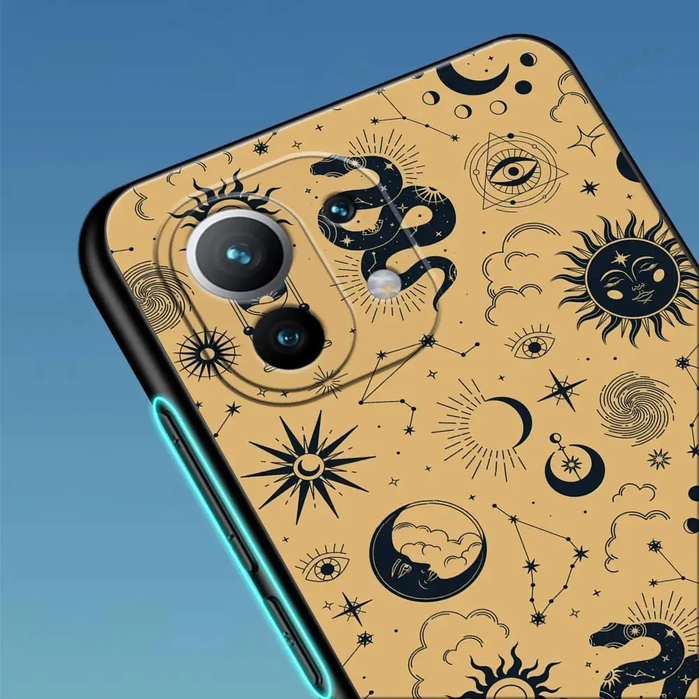 Sun Moon Tarot Card Astrology Magic For Xiaomi 15T 11T 12T 13T 14T Pro Phone Case Mi POCO X7 X8 M7 F7 Pro F8 Ulra F6 M6 X6 Cover view 3