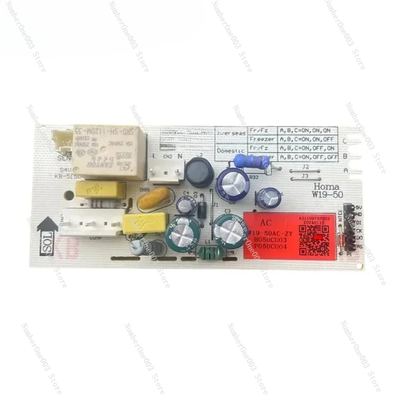 

New For Homa Refrigerator Control Board W19-50AC-ZY Circuit Board W19-50