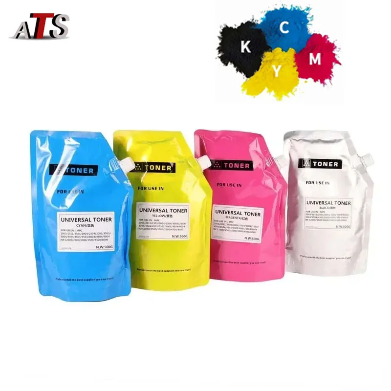

1PCS MPC2003 Toner for Ricoh MP C2003 C2004 C2011 C2503 C2504 Compatible 500g/bag Refill Toner Powder
