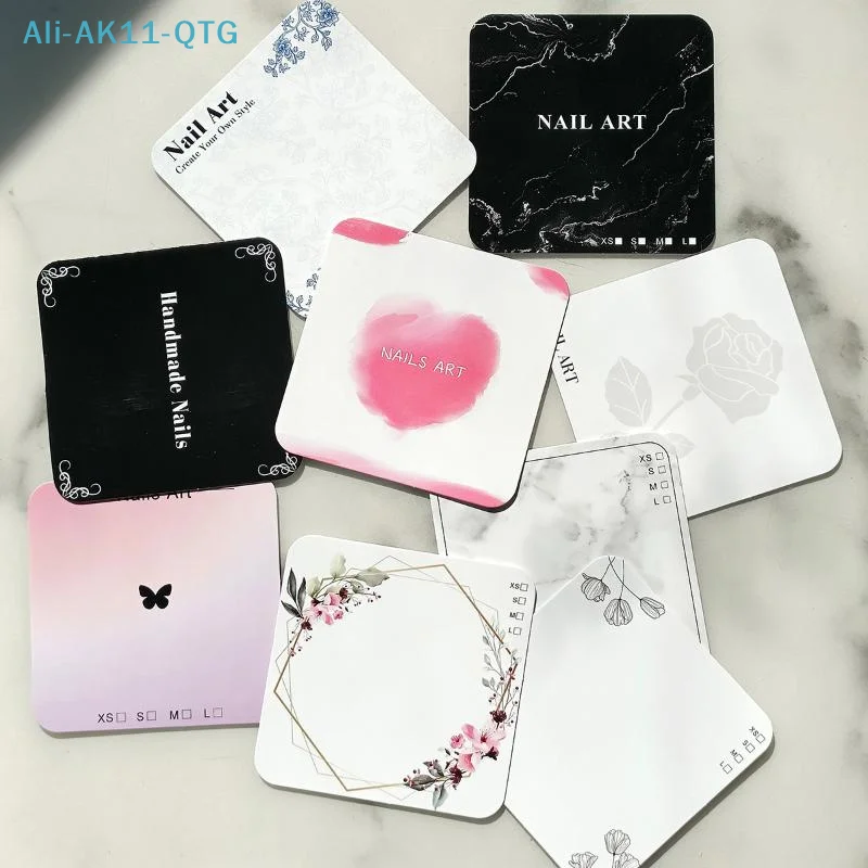 Pressed Flower Art - 20 Sheets Press On Nail Bottom