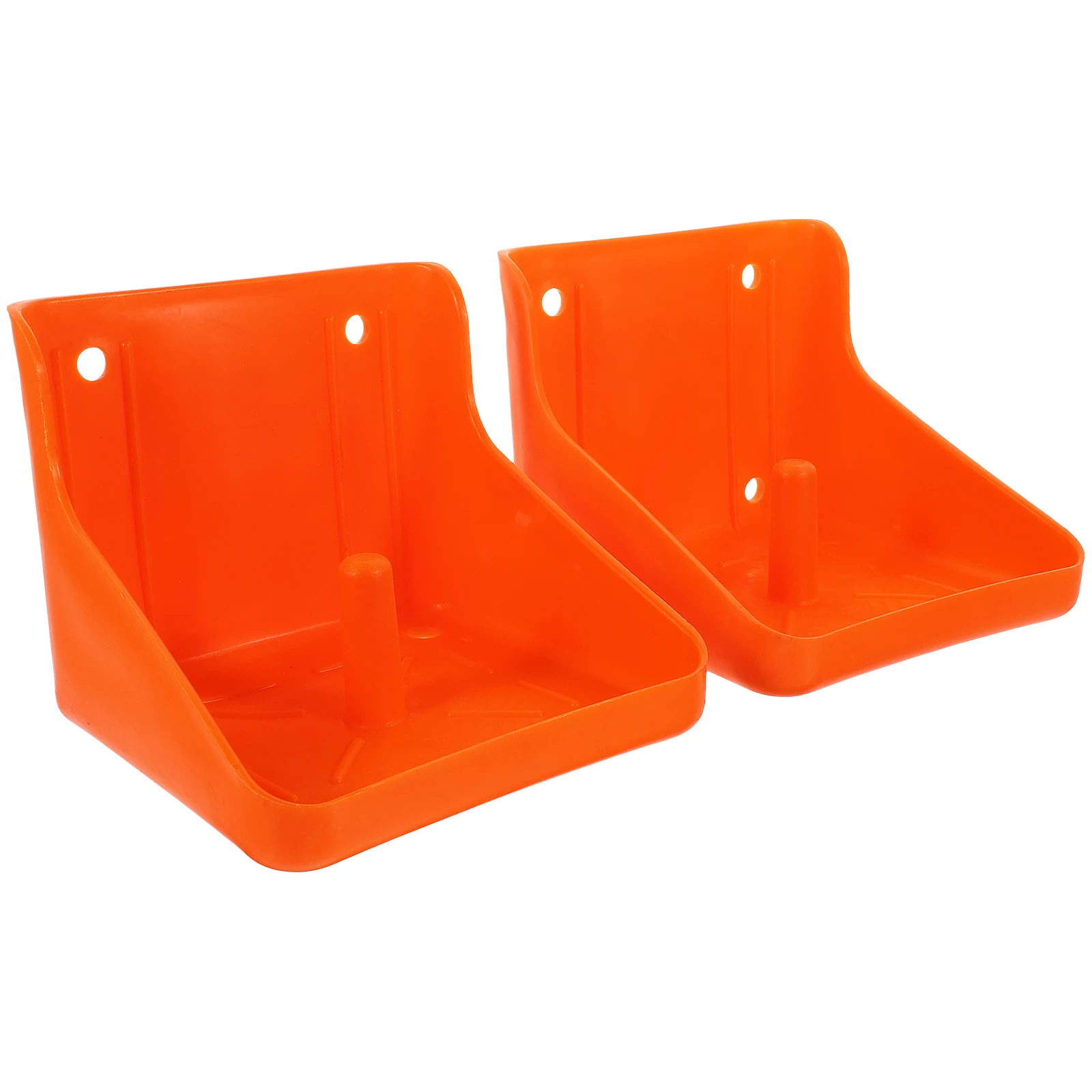 

2pcs Salt Box for Goats Sheep Mineral Block Holder Durable Easy Assemble Livestock Farm Pet Salt Block Holder Supplies