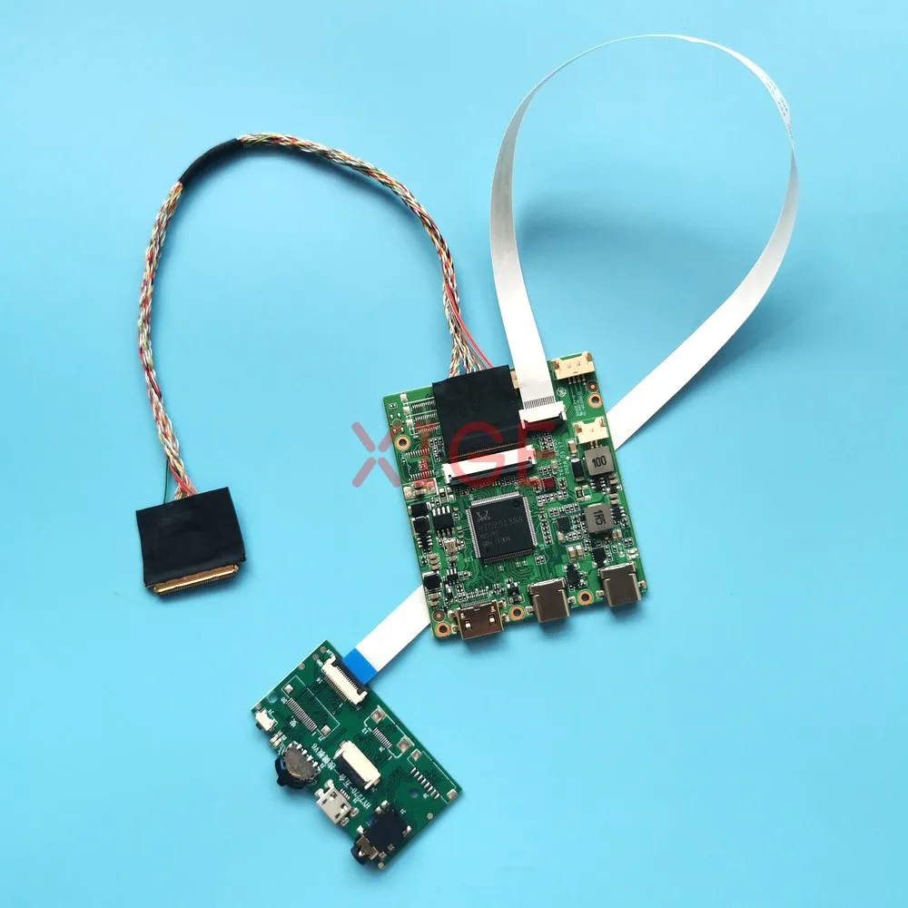 

Controller Driver Board For B101XTN01.0 B101XTN01.1 Laptop Matrix Mini-HDMI USB-C 10.1" 1366x768 TYPE-C LVDS 40 Pin DIY Kit