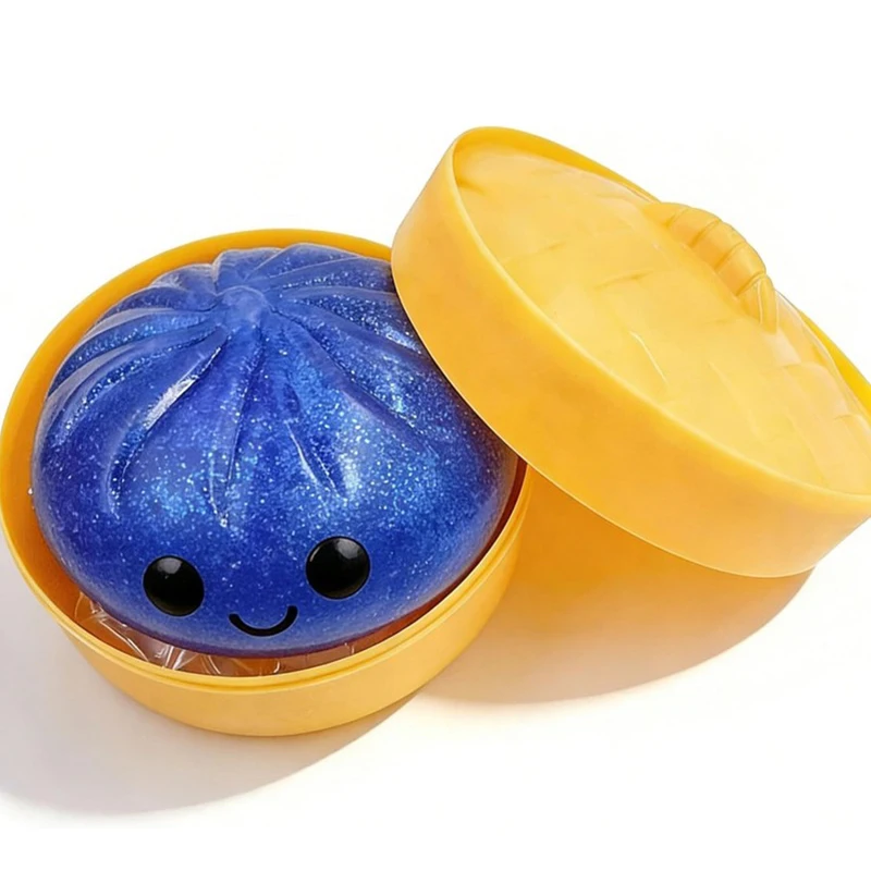 Simulatie Flash Dumpling Drukbal Langzaam rebound Zacht knijpen Decompressie Kantoor Home Decoratie Kinderen Volwassenen Verjaardagscadeaus