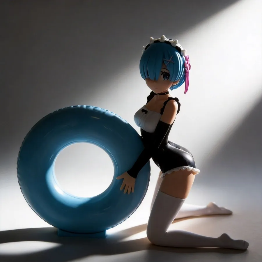 

Anime Style Rem Anime Model Figure from Re:Zero - Starting Life in Another World - 13cm Collectible Model
