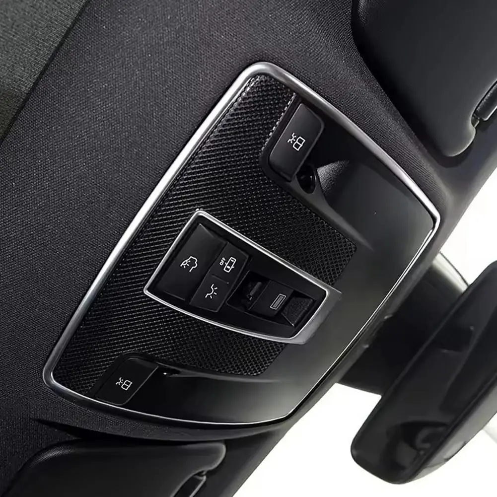 سيارة القراءة ضوء الإطار الزخرفية تقليم لمرسيدس لبنز القراءة ضوء الإطار تقليم اكسسوارات السيارات الديكور L8C9 #6