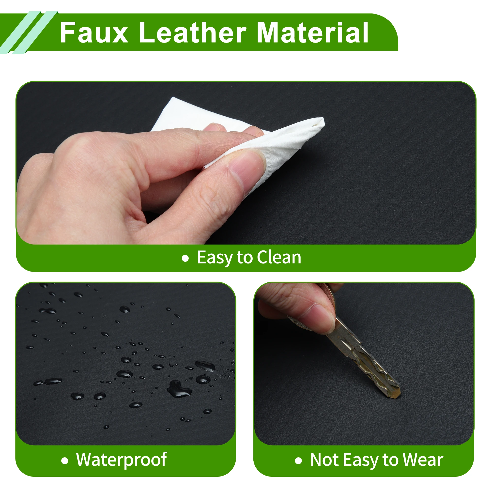 UXCELL غطاء لوحة القيادة لتويوتا 4 عداء 2010-24 داش غطاء حصيرة السجاد وحدة التحكم المركزية داش غطاء حصيرة السيارة الداخلية