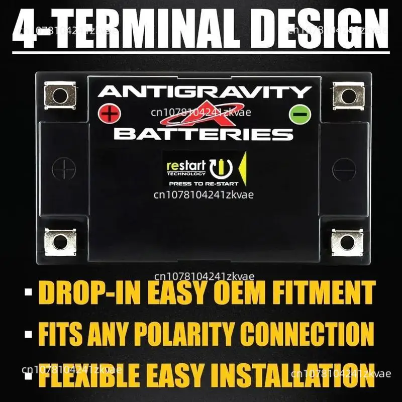 Antigravity ATX-20 -HD, 780A starting current, ATX-30-HD lightweight lithium battery starting battery, actual capacity 12.8V24AH