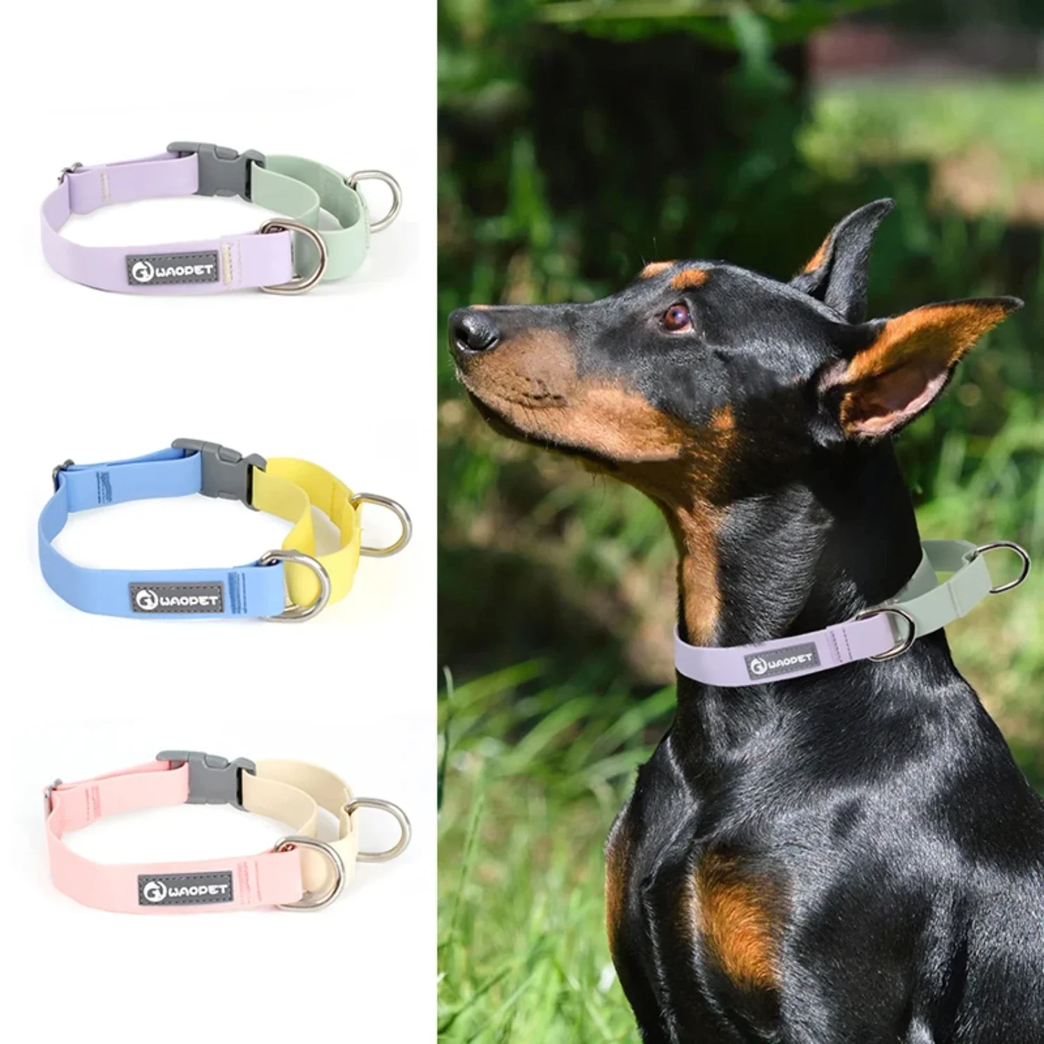 

Top-Quality, Durable, Waterproof Comfortable PVC Dog Training Collar - Perfect for German Shepherds and Malinois - Suitable for