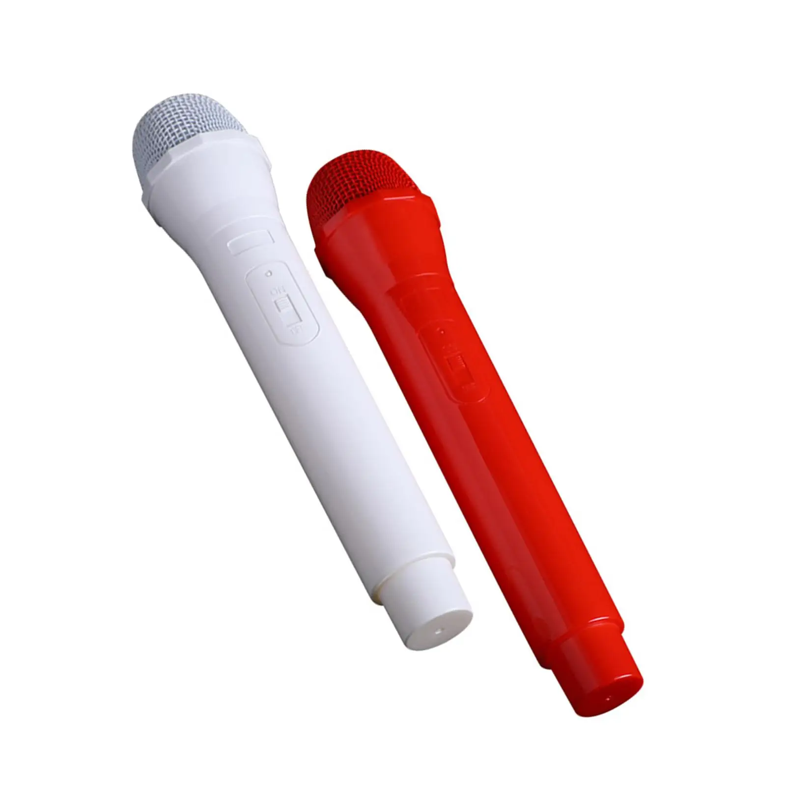 Simulation Fake Microphone Model Cosplay Props for Children Eloquence Media Interview Practice No Stage Fright