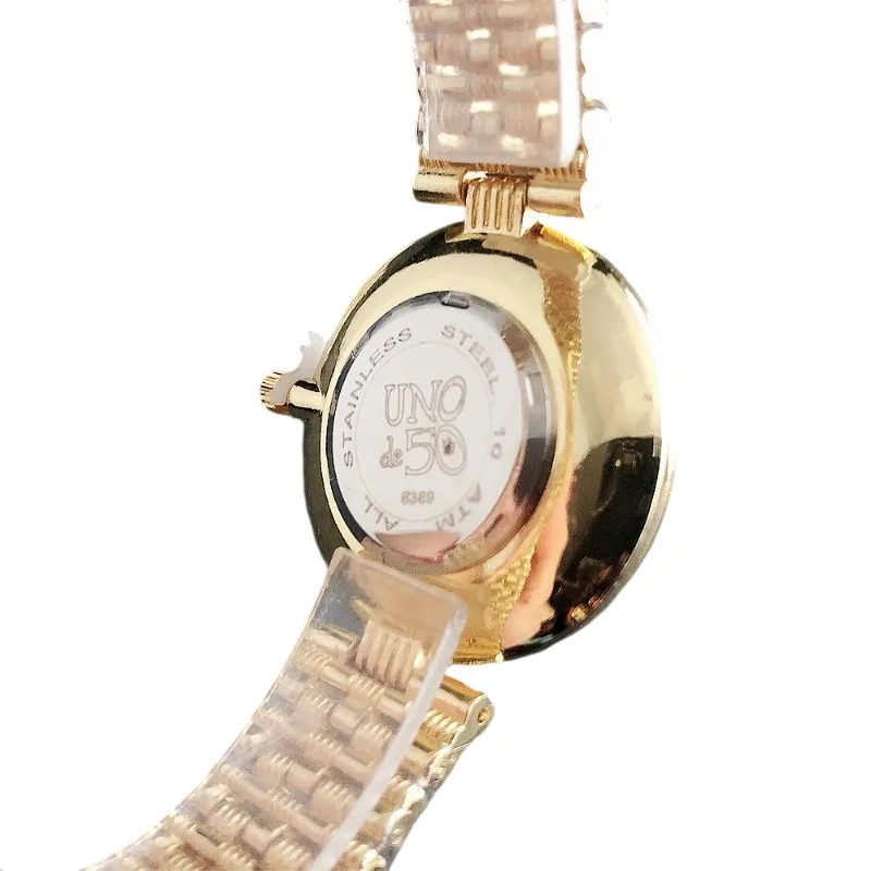 UNOde50 Premium Timepiece: Silver & Gold-Tone Elegance | Discounted High-End Fashion Must-Have