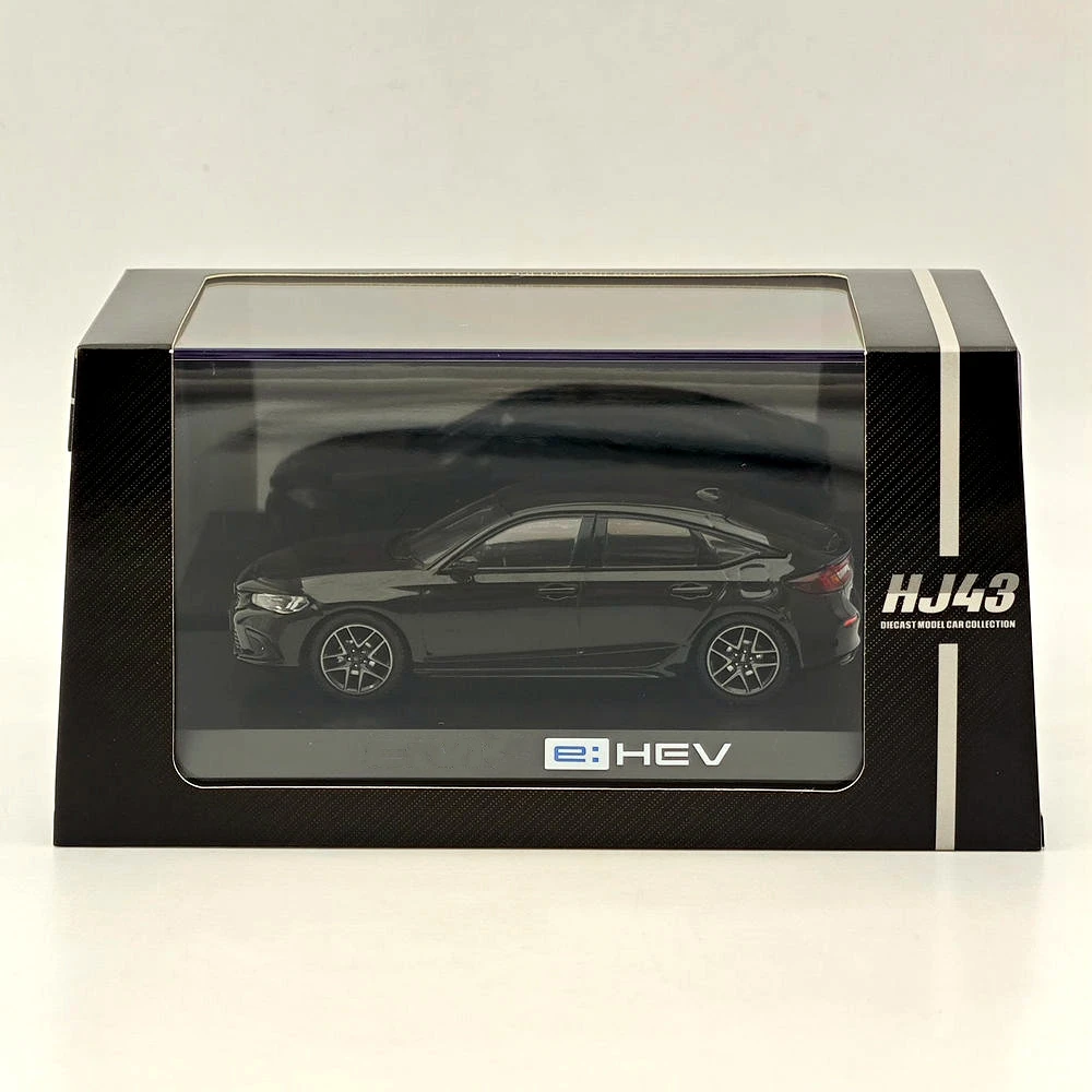 Hobby Japan HJ433003BK 1/43 (FL4) e:HEV Crystal Black Pearl Diecast Models Car Limited Collection Auto Toys Gift