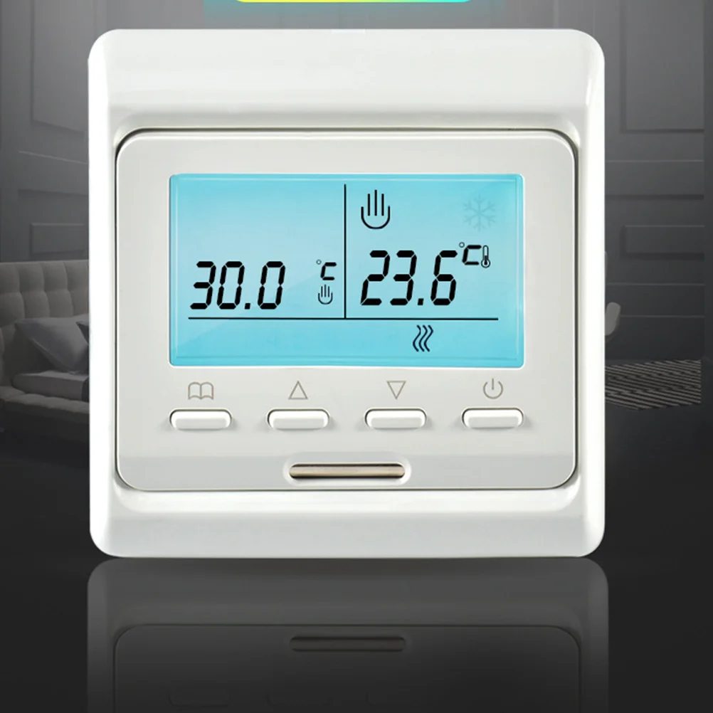 LCD للبرمجة الكهربائية الرقمية التدفئة الأرضية ترموستات وحدة تحكم أرضية دافئة V706h-16a موثوقية عالية مكافحة التشويش