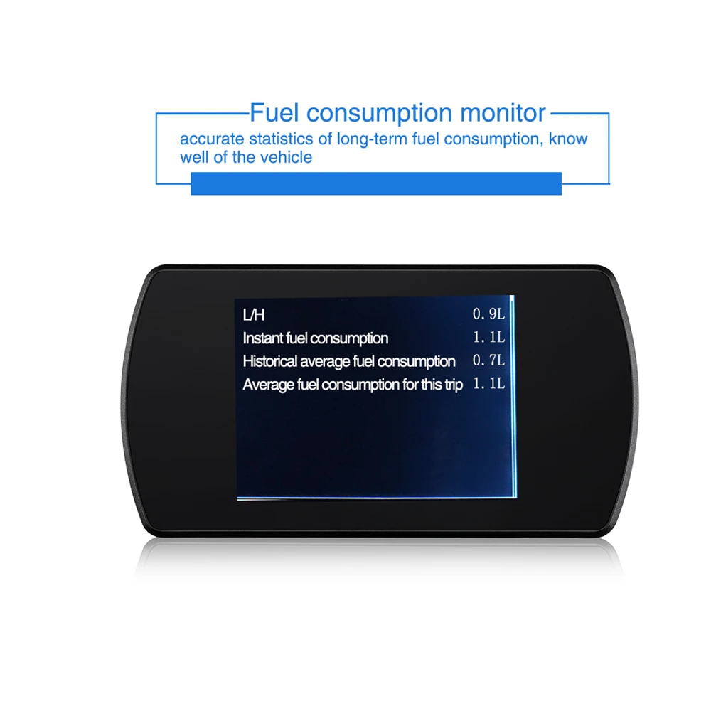 HUD OBD2 Car Digital Car Speedometer Gauge On-board Computer Auto Diagnostic Automotive Head Up Display Intelligent Systems