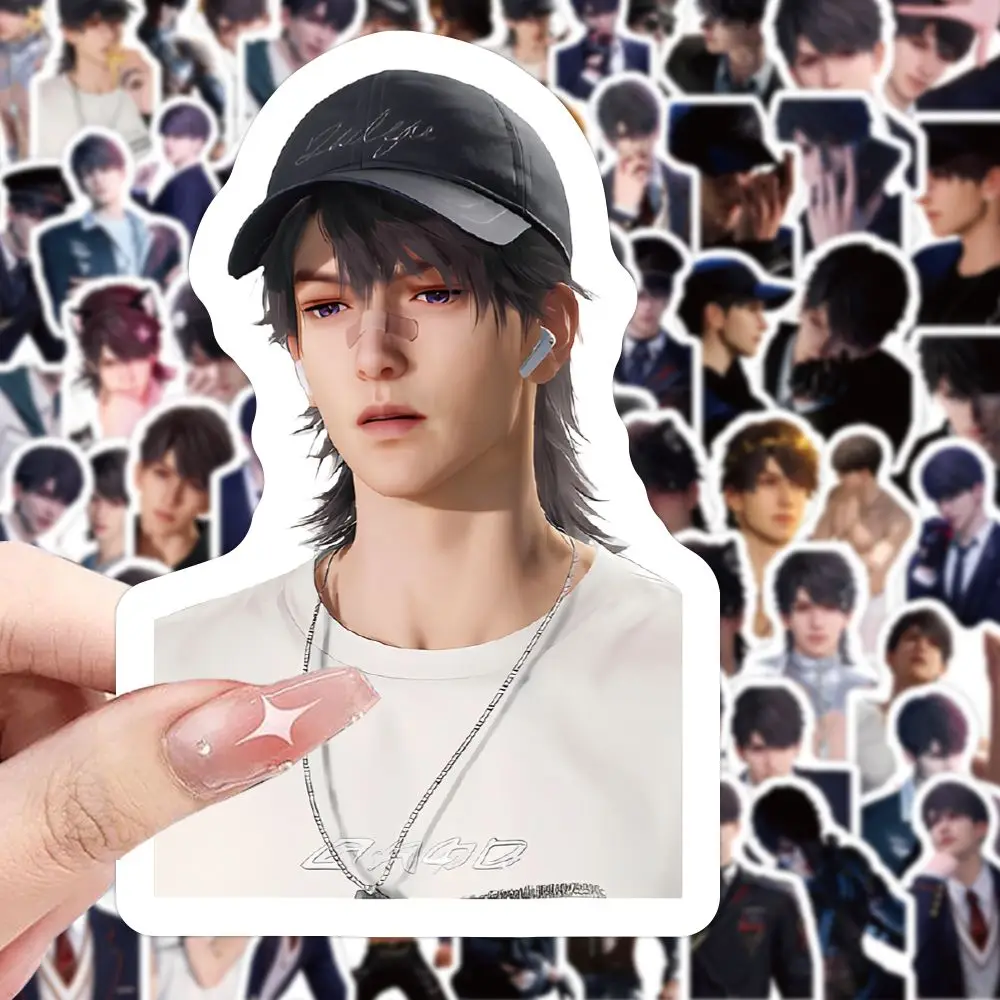 A complete set of 100 stickers of "Xia Yizhou", game-related small stickers, "Love in Deep Space" series view 3