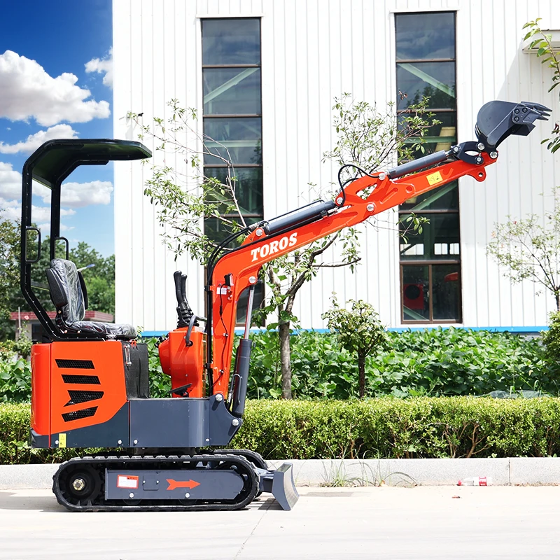 1 Ton Small Excavator Mini Digger Multifunction Household Mini Excavator Mini Hydraulic Crawler Bagger Recruit Agent