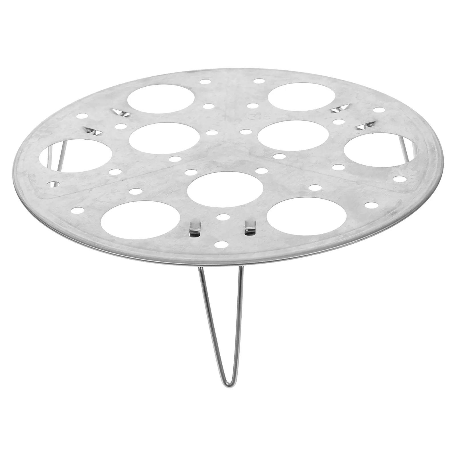 

Steaming Egg Rack 9-Hole Stainless Steel Kitchen Steamer Stand For Soup Pot Wok Cookware Egg Holder Steam Cooking Rack