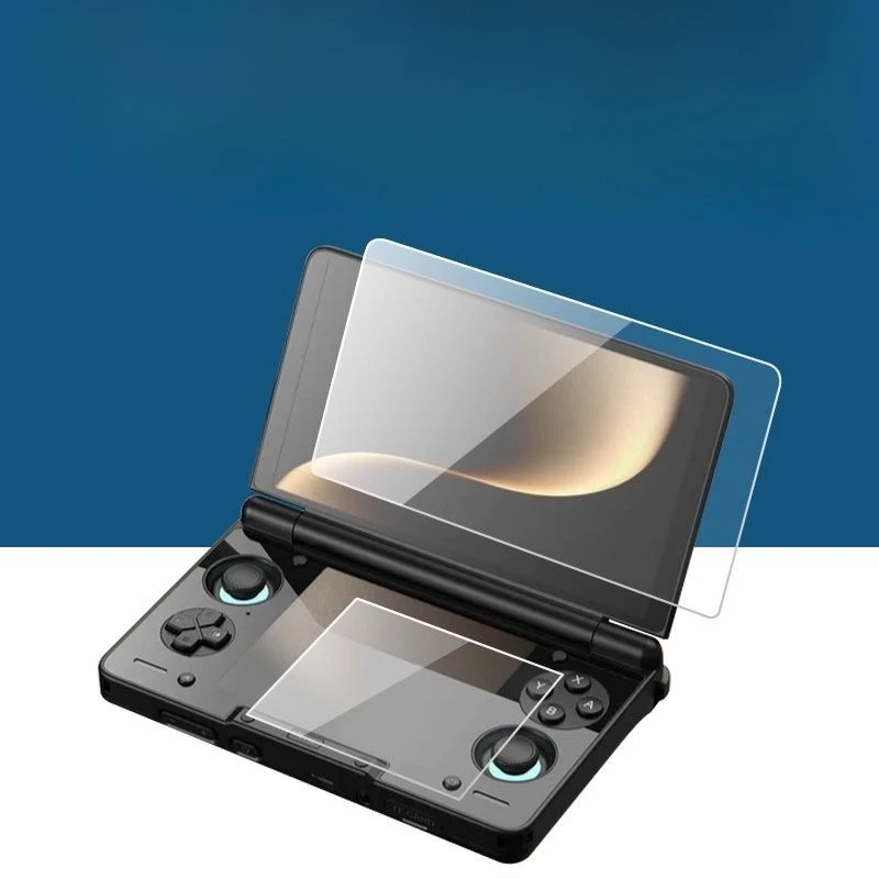 

2.5D Tempered Glass for AYN Thor Dual-screen Android Gaming Handheld Console Screen Protector Protective Glass Film Cover