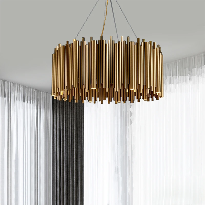 Modern Living Room Pendant Lamp Restaurant Office Kitchen Dining LED Pendant Lamp Indoor Lighting view 2