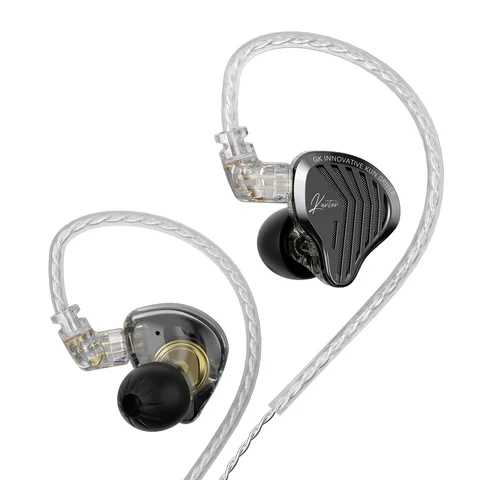 KZ GK KUNTEN Металлические проводные наушники HiFi — фото модели