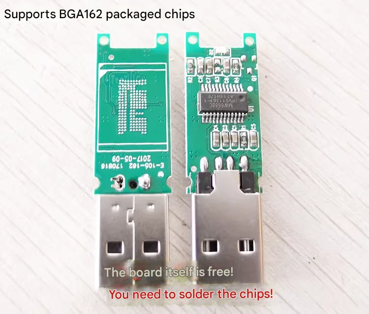 EMMC162 6688 main control board, mobile phone font library, hard drive, and memory chip converted into USB 2.0 flash drive