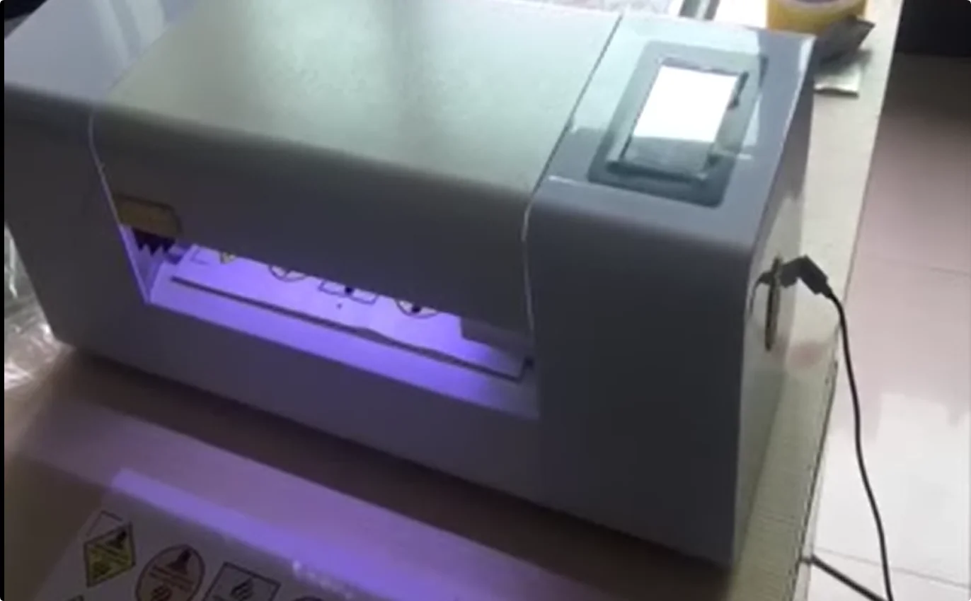 

LY-388A Mini Digital Automatic Label Die-cutting Machine Touch Screen Control Auto Paper Feeding 220V 110V 60W
