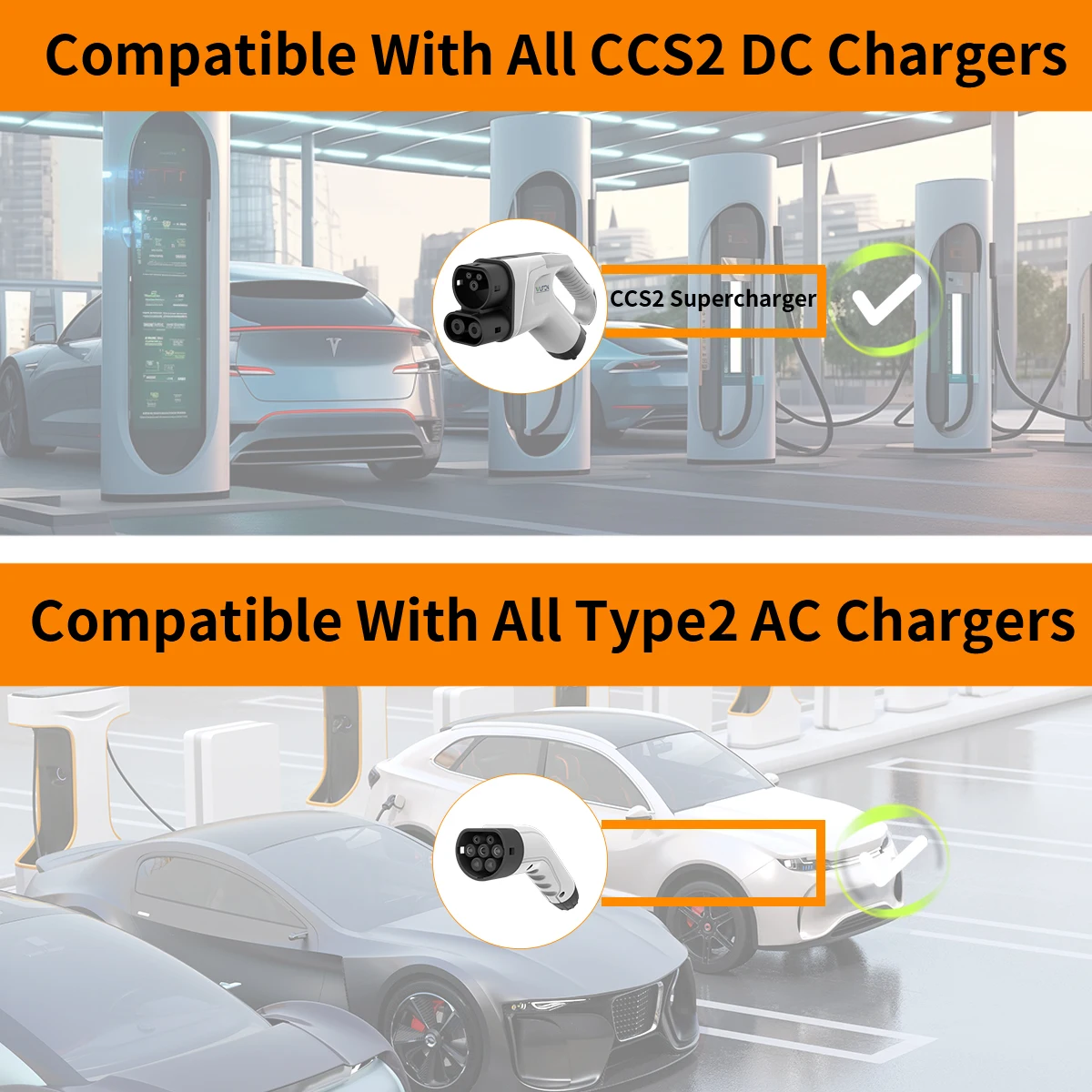 WUFEN CCS2 To CCS1 EV Adapter  - Ccs2 To Ccs1 Fast Charge Adapter 250Kw บทวิจารณ์และราคา