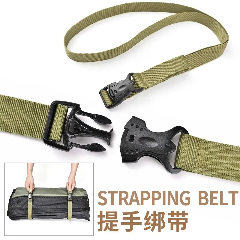 1PC Outdoor Camping Gear Luggage Straps Buckle Type Rucksack Straps Tent Accessories Abrasion Resistant Strap Rope Fixing Ties