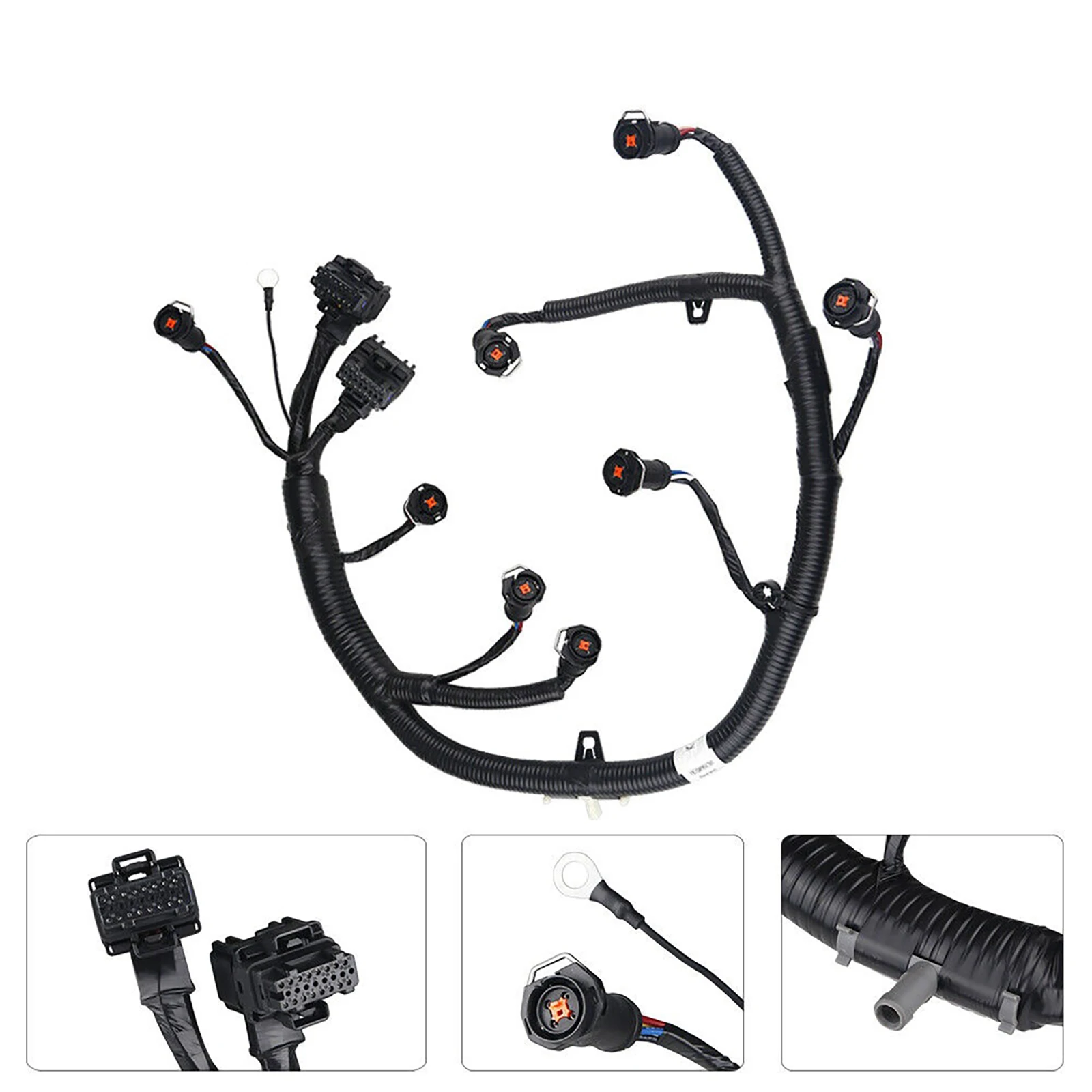 

1Pc 5C3Z9D930A For Ford Car Powerstroke Fuel Injector Module Wiring Harness Replacement For Ford F250 F350 F450 Auto Accessories