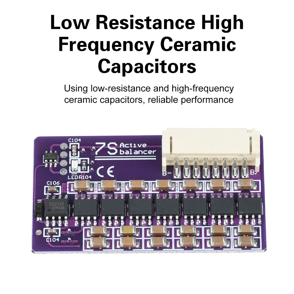 BMS 1.5A 3S 4S 5S 6S 7S 8S 13S 14S 17S 21S Li-ion Lifepo4 LTO batería de litio ecualizador activo placa equilibradora condensador de equilibrio