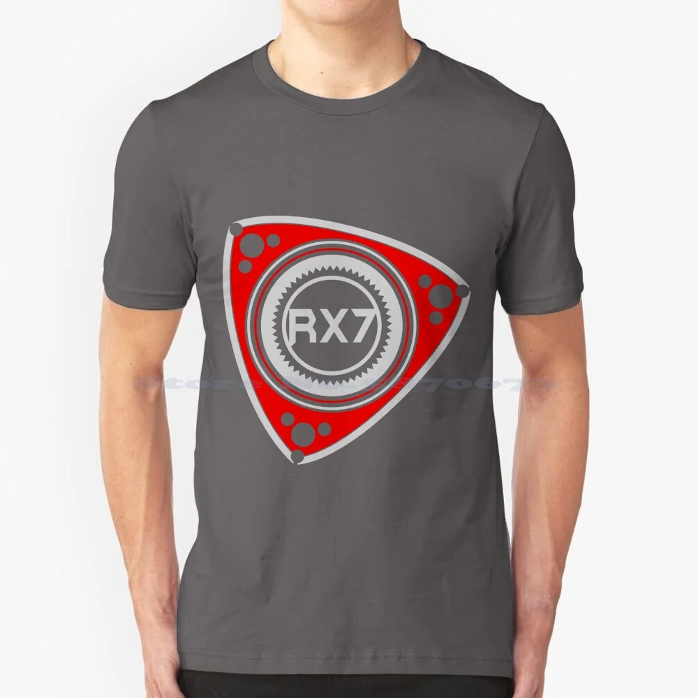 Rx Rotary Engine T Shirt 100% Cotton Tee Miata Rx 8 Rx8 Rotary Engine City Car Rx7 Engine Rotary