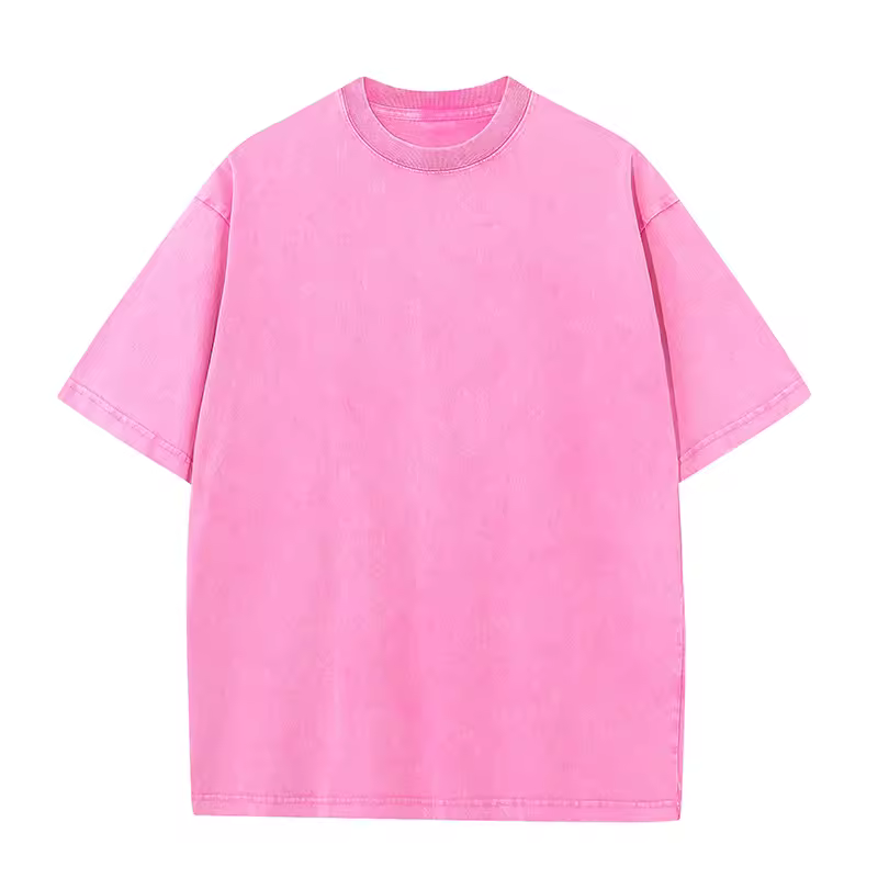 100% Cotton T-shirt Custom Logo Street Trend Short Sleeve T-shirt Embroidery Design European American Size Tops Printing Pattern - Image 10