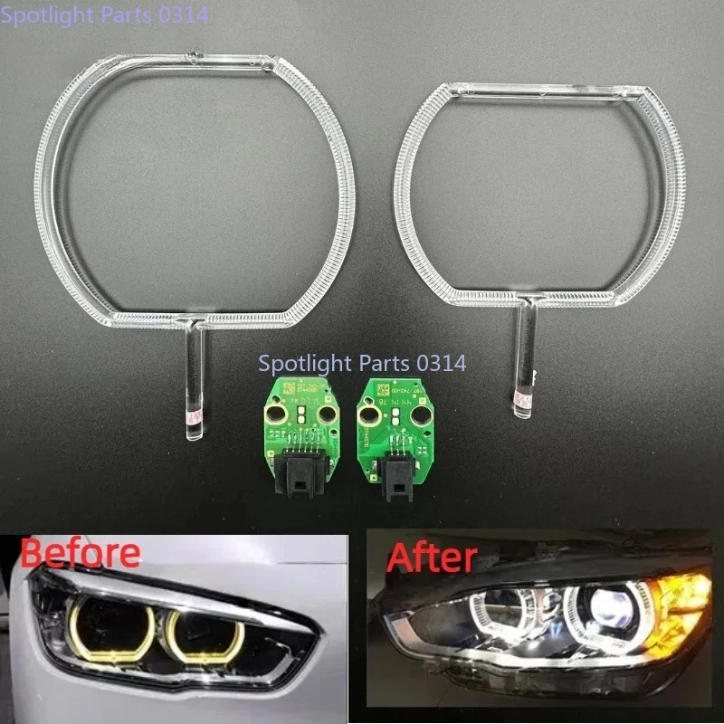 

NEW For BMW 1 Series F20 2015 2016 2017 2018 2019 Headlight Acrylic tube Light Bar Tube Guide Plate DRL Tube DRL Strip