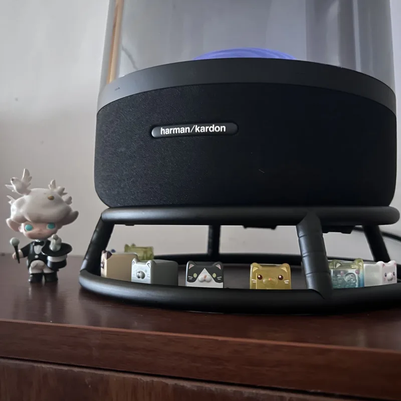 Harman Kardon amortyzator wspornika studyjnego Aura malowany ze stali nierdzewnej pustej podstawy amortyzacja