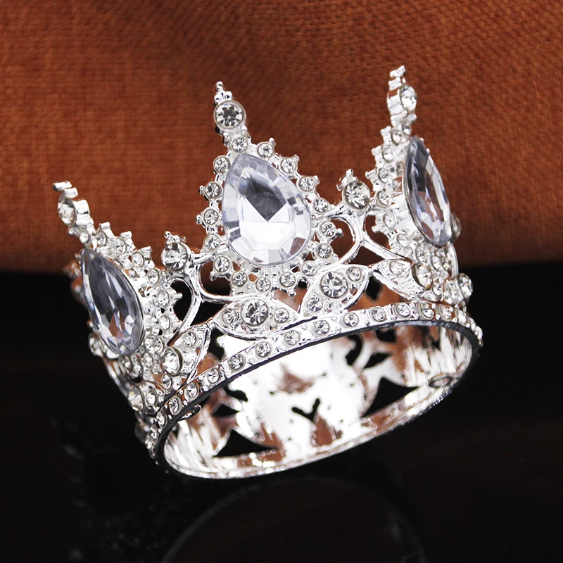 سوبر لطيف الأميرة التيجان لحفل الزفاف زهرة الديكور كعكة تاج توبر الفتيات هدية عيد ميلاد الإكليل مجوهرات اكسسوارات