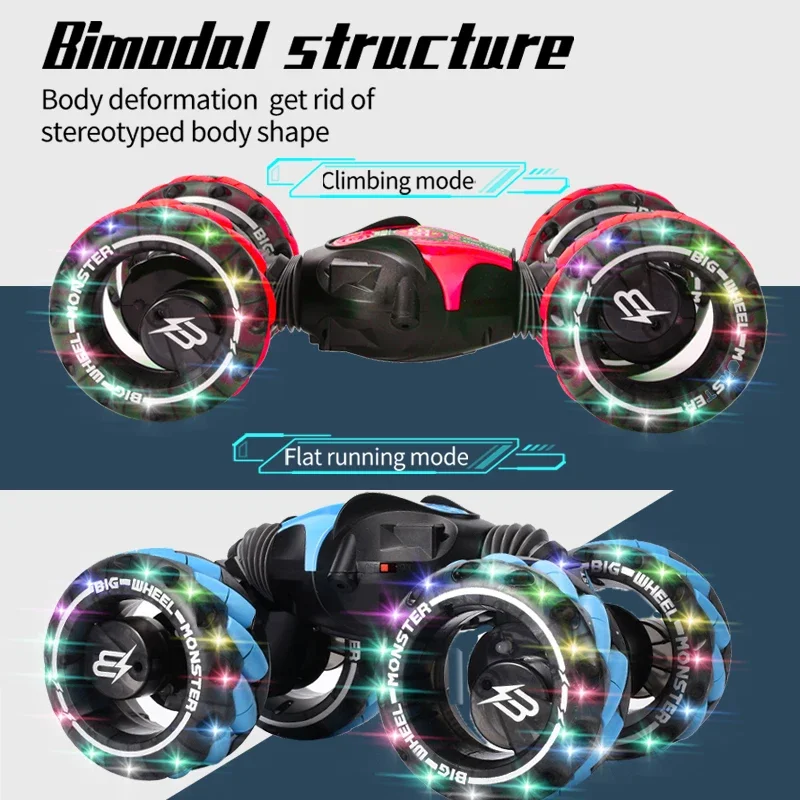 HOT1:12 4WD RC coche Radio gesto inducción música luz acrobacias Control remoto coche todoterreno Control niños juguetes para niños regalos