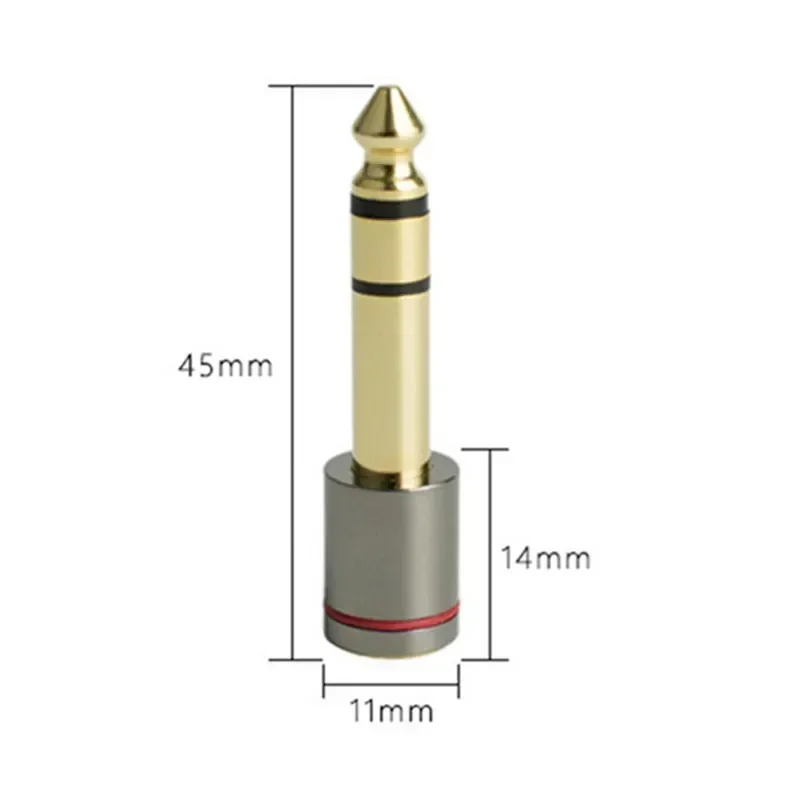 Jack 6.3mm od 6.35mm do 3.5mm Adapter Audio 6.5mm 1/4 \