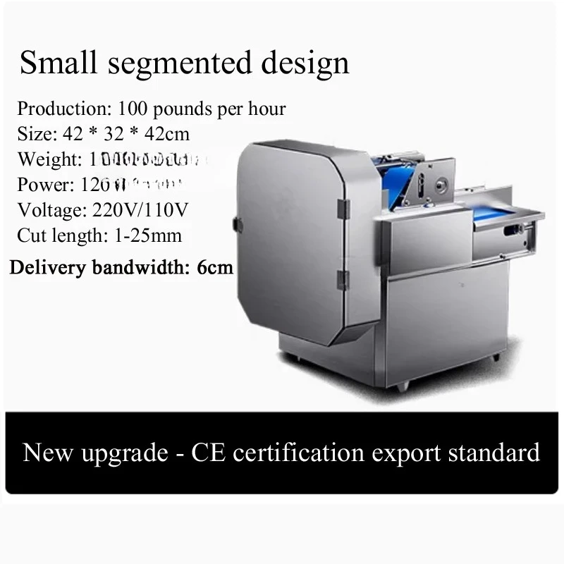 Factory Supply 300Kg/H vegetable slicer Model 2025 Fruit Ginger Potato Carrot Dicing Slicing automatic Machine